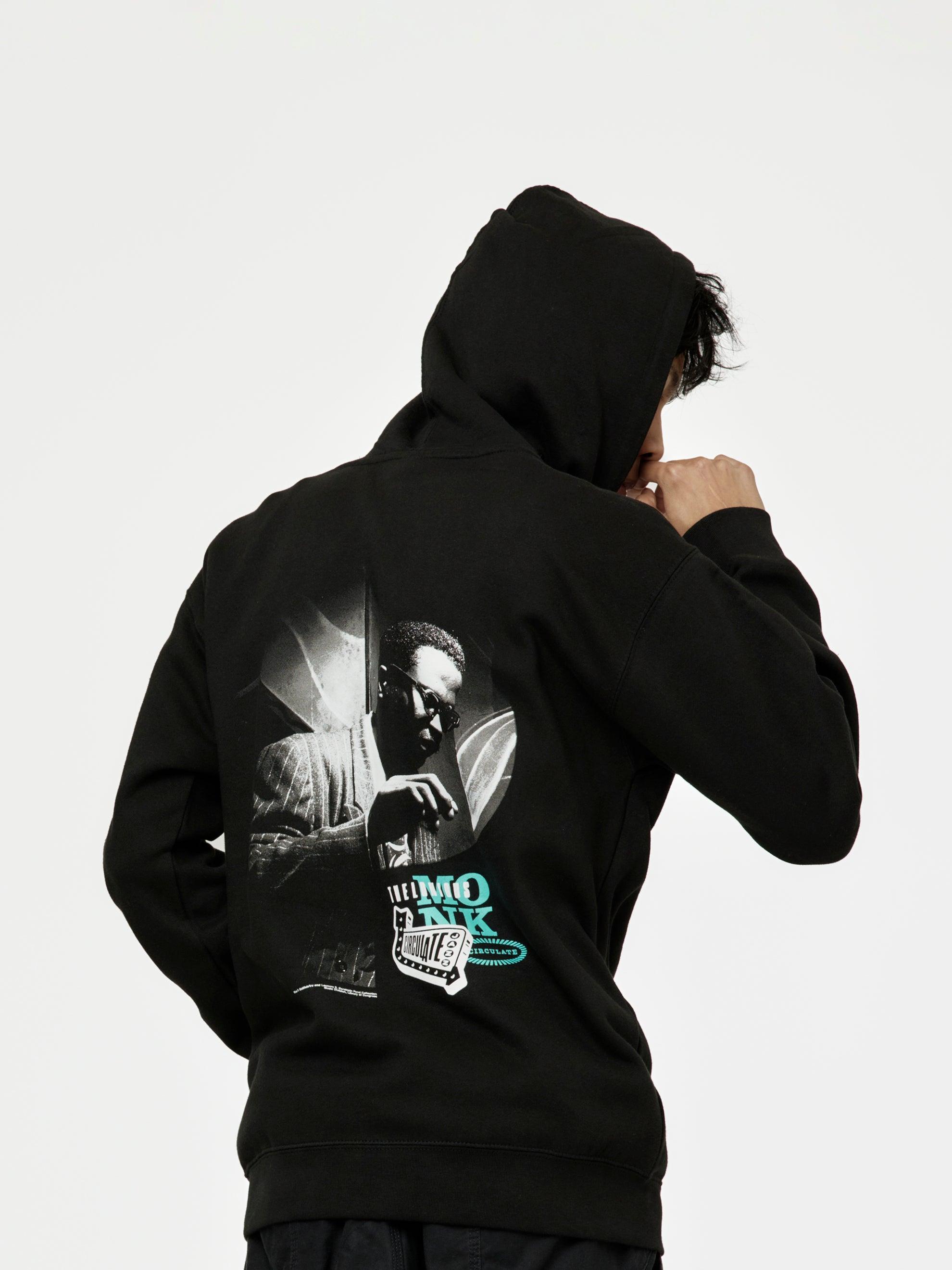 16 Bar Pull Up Over Hoodie (Black) Product Image