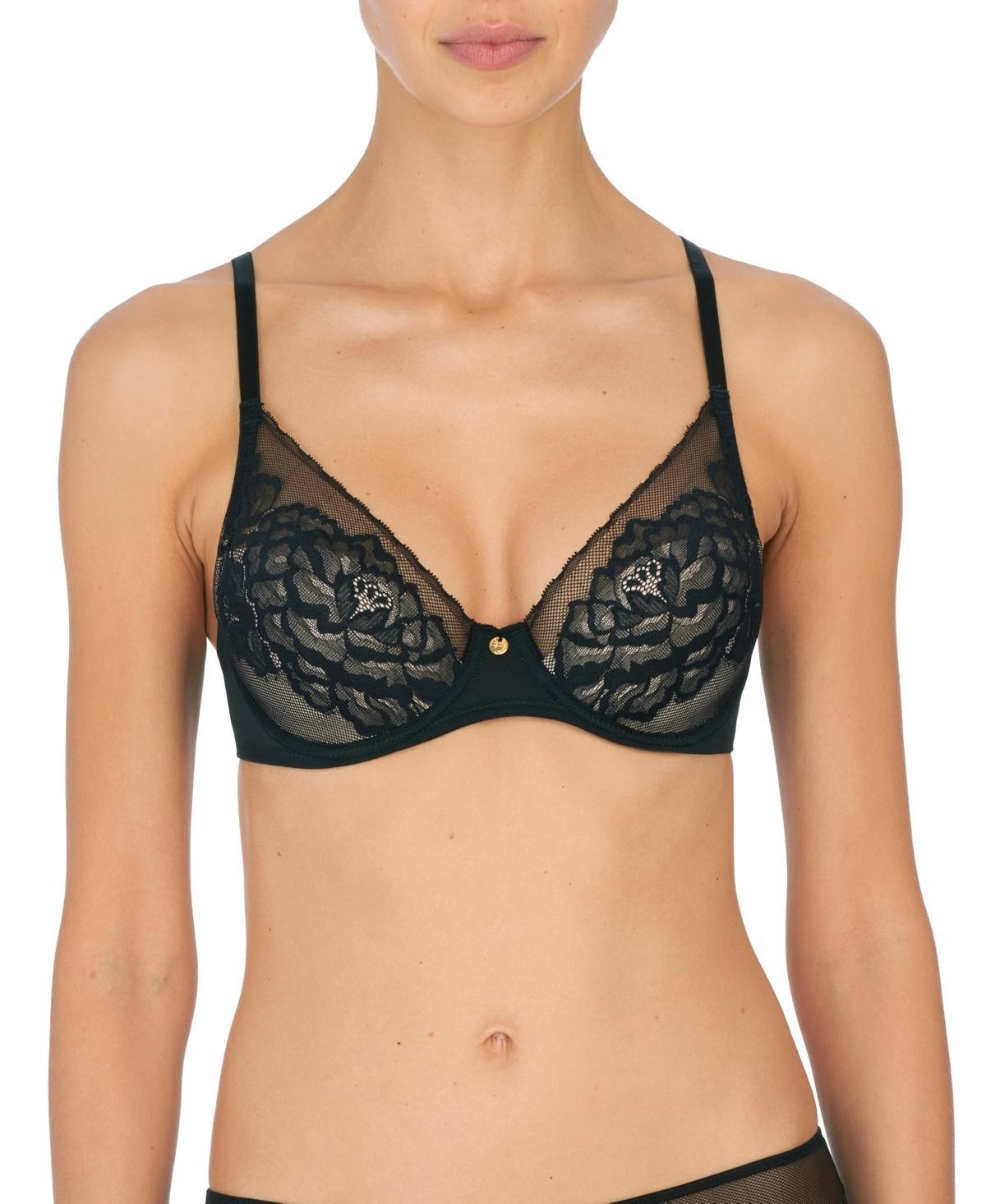 Womens Flora Lace Plunge Bra Product Image