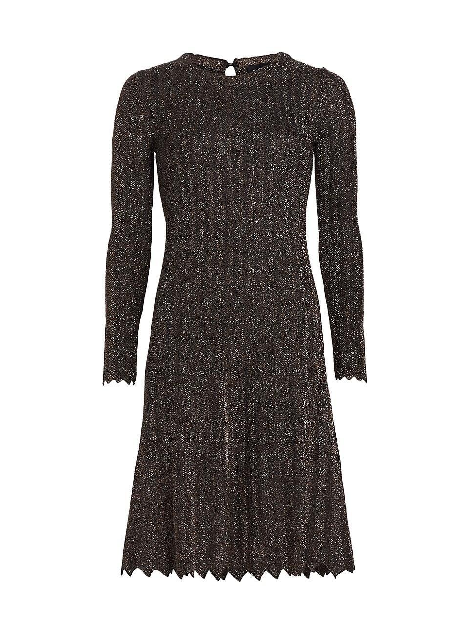 Womens Cherith Metallic Sweaterdress Product Image