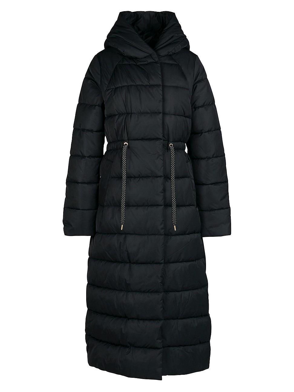 Womens Alexandria Quilted Long Coat Product Image