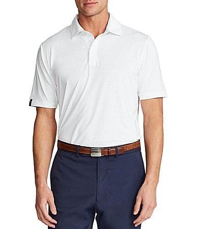 Mens Woven Polo Shirt Product Image