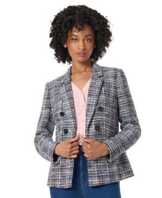 Women's Open-Front Tweed Jacket product image