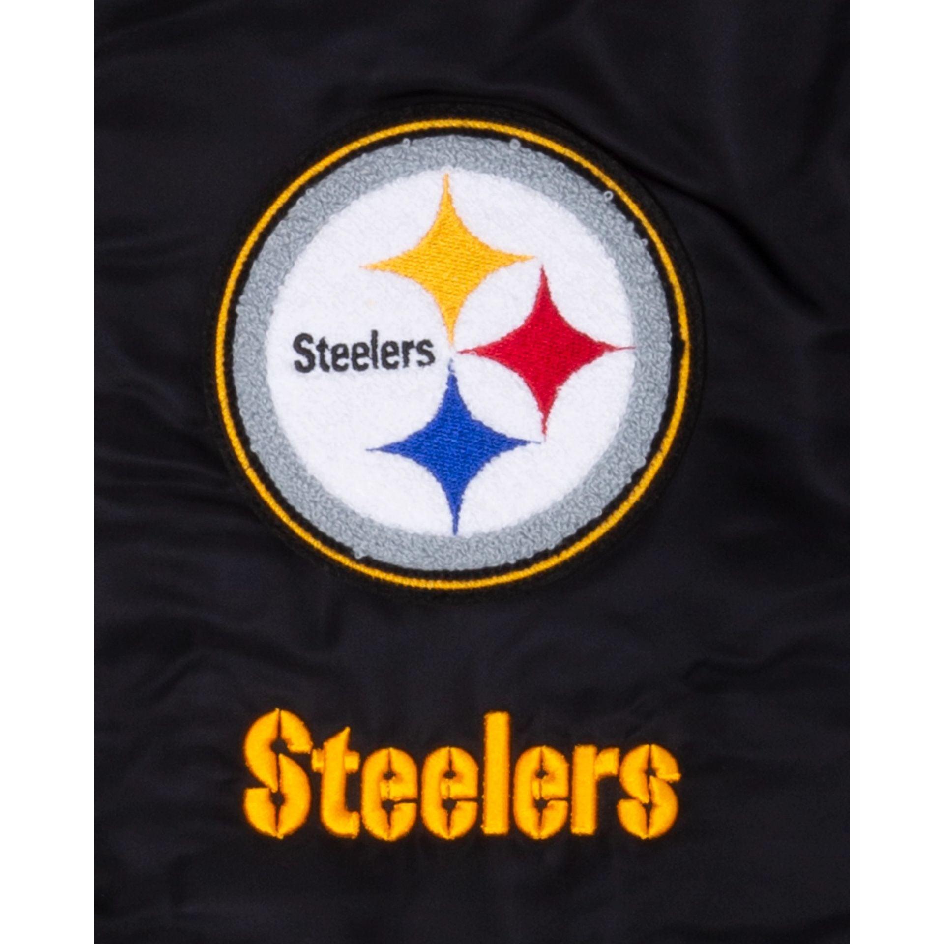 Pittsburgh Steelers Logo Select Black Jacket Male Product Image