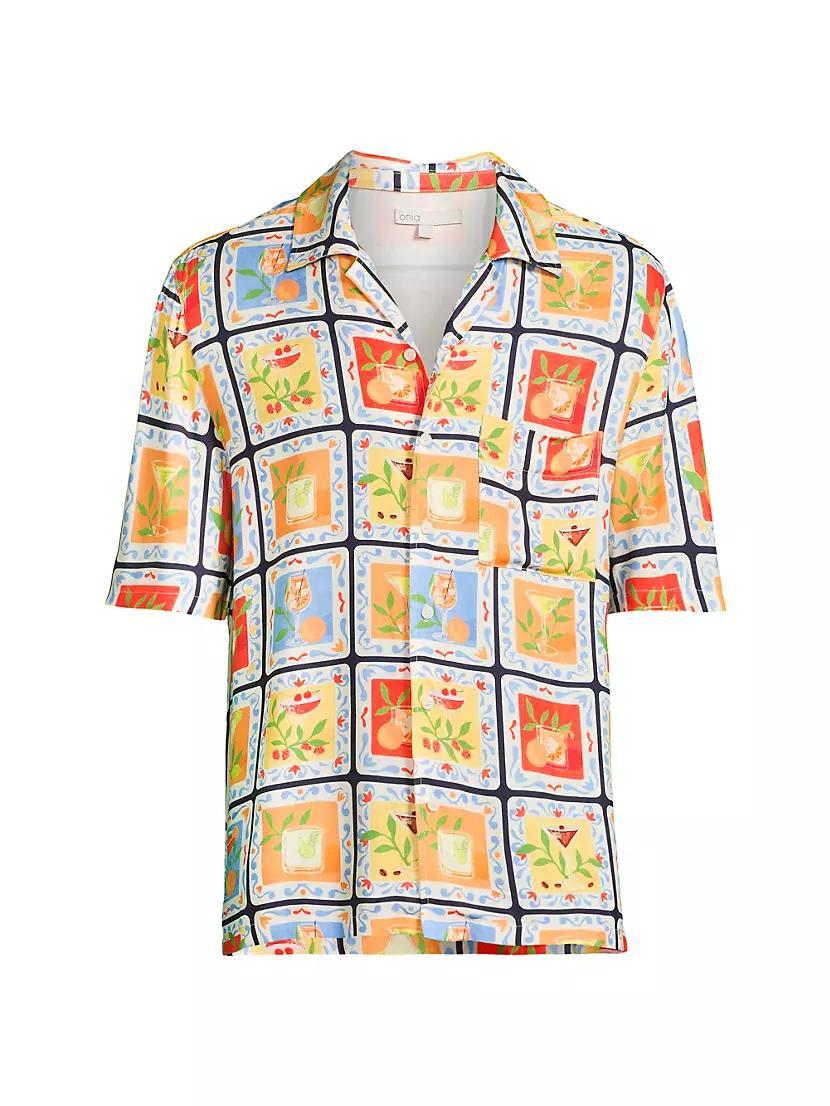 Vacation Printed Short-Sleeve Shirt Product Image