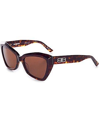 Balenciaga 56mm Geometric Sunglasses Product Image