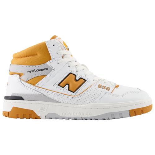 New Balance Mens New Balance 650 - Mens Basketball Shoes White/Beige Product Image