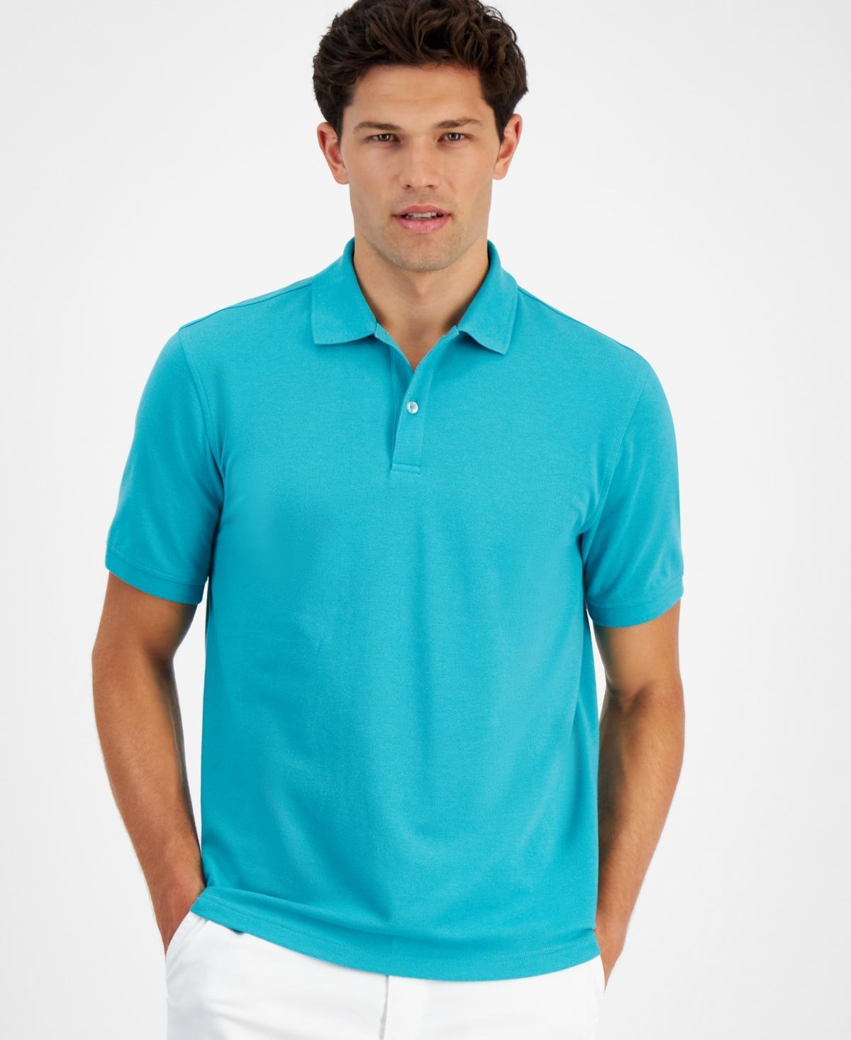 Club Room Mens Classic Fit Performance Stretch Polo, Created for Macys Product Image