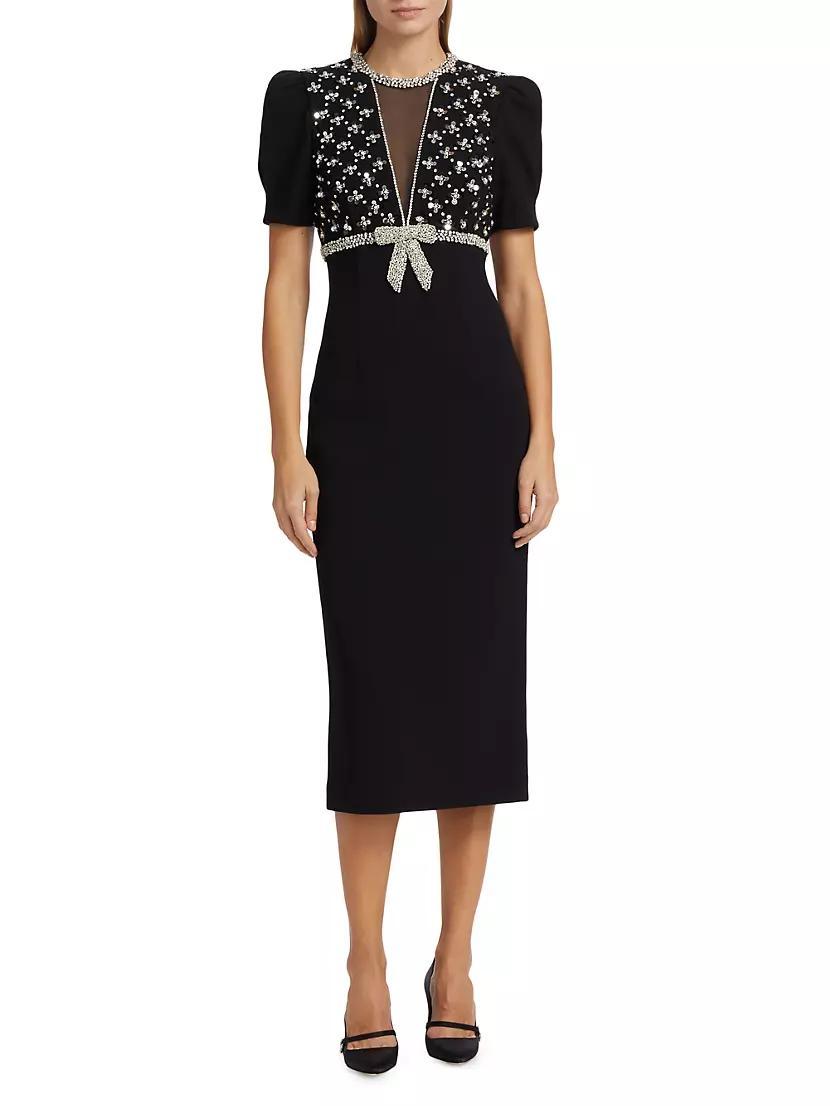 Arianna Embellished Midi-Dress Product Image