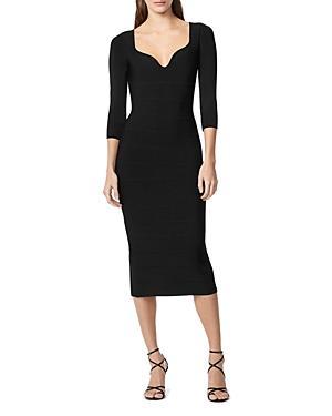 Womens Icon Stretch-Knit Midi-Dress Product Image