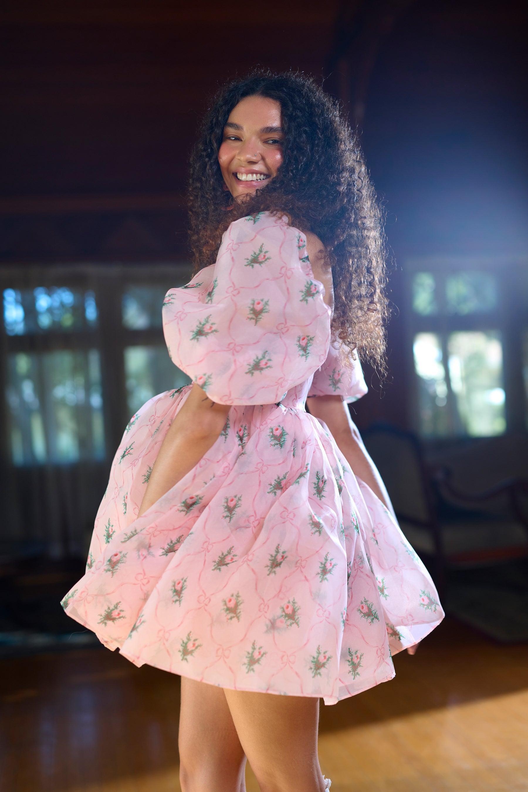 The Carol Puff Dress Product Image