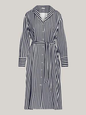 Stripe Midi Shirtdress Product Image