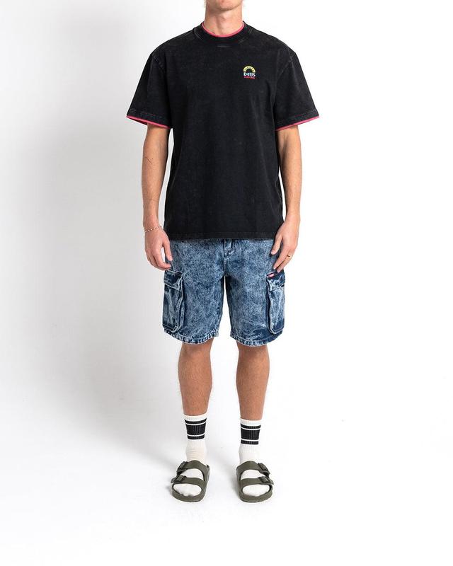 Burly Cargo Short - Mid Indigo Product Image