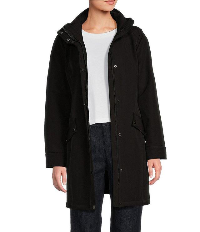 MICHAEL Michael Kors Stand Collar Belted Zip Front Anorak Jacket Product Image