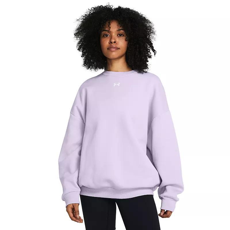 Womens Under Armour Rival Fleece Oversized Sweatshirt product image