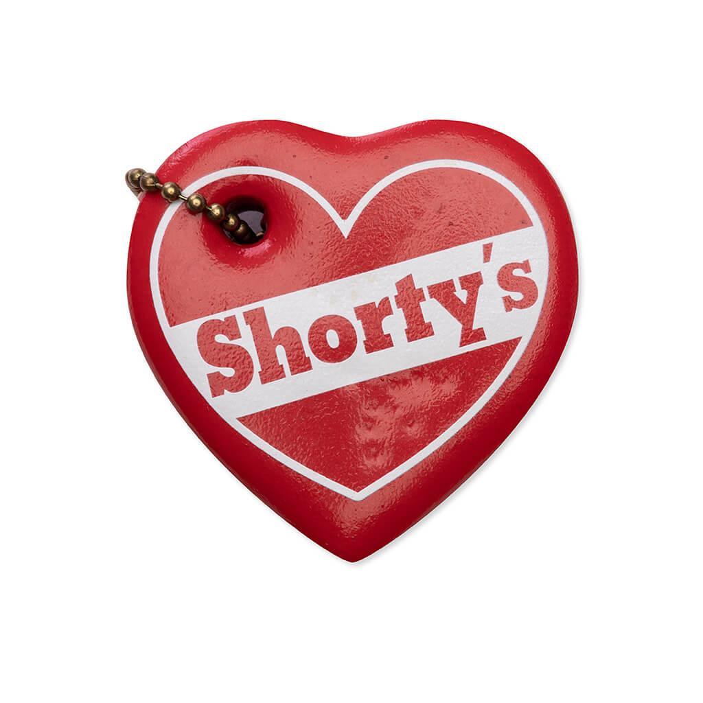 Shortys Puffy Keychain - Red Male Product Image