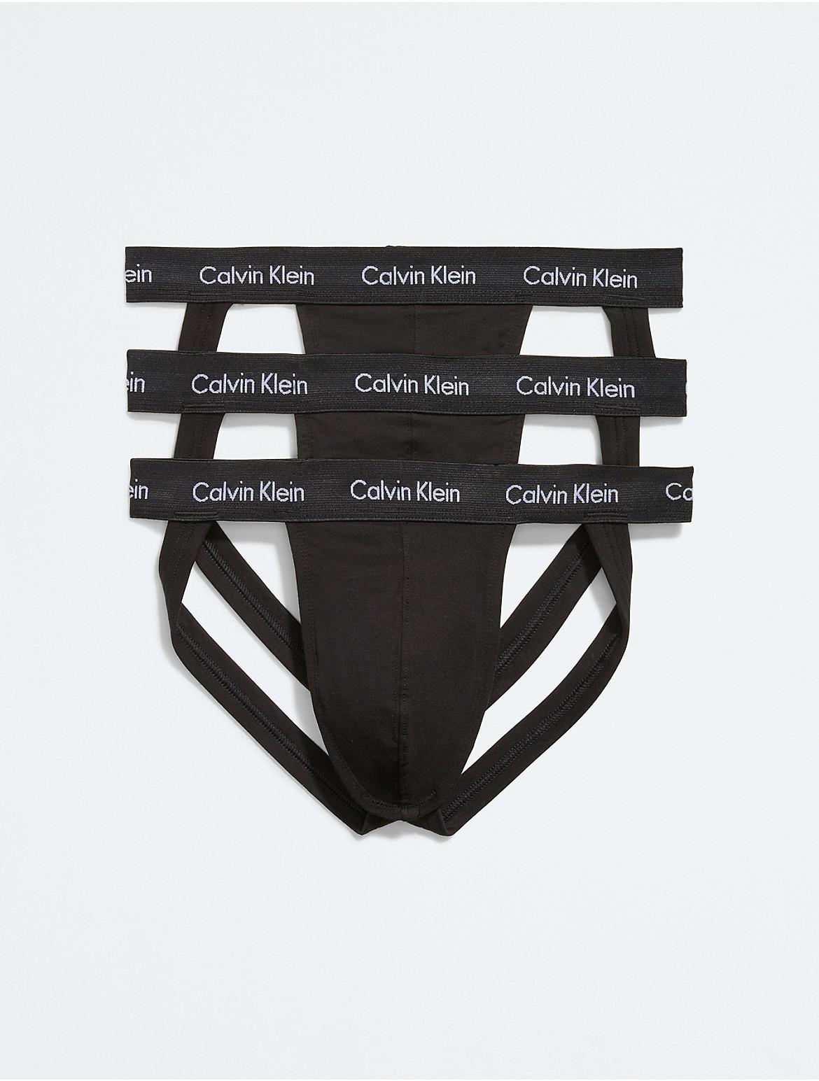 Mens Calvin Klein 3-pack Stretch Jockstraps Product Image