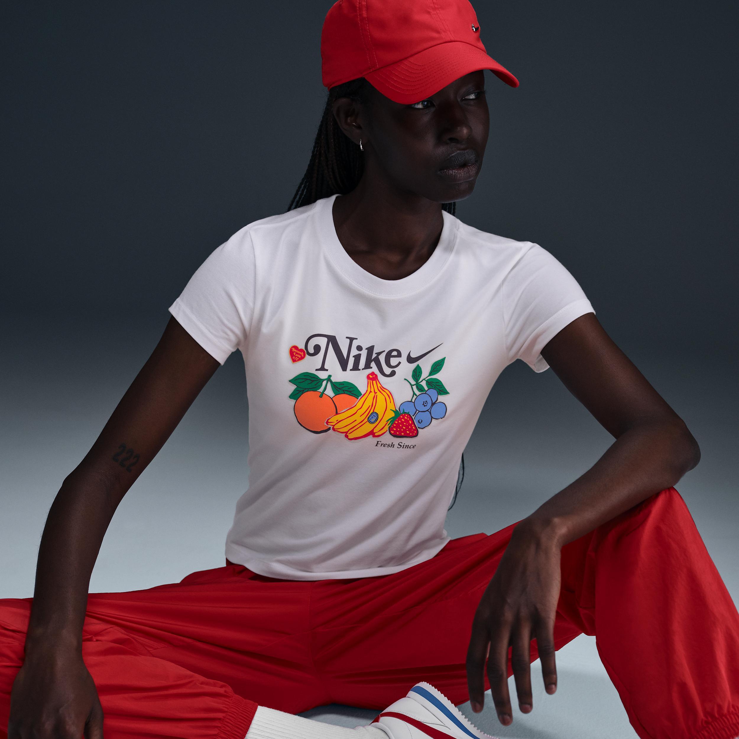 Women's Nike Sportswear Chill Knit Slim Cropped T-Shirt Product Image