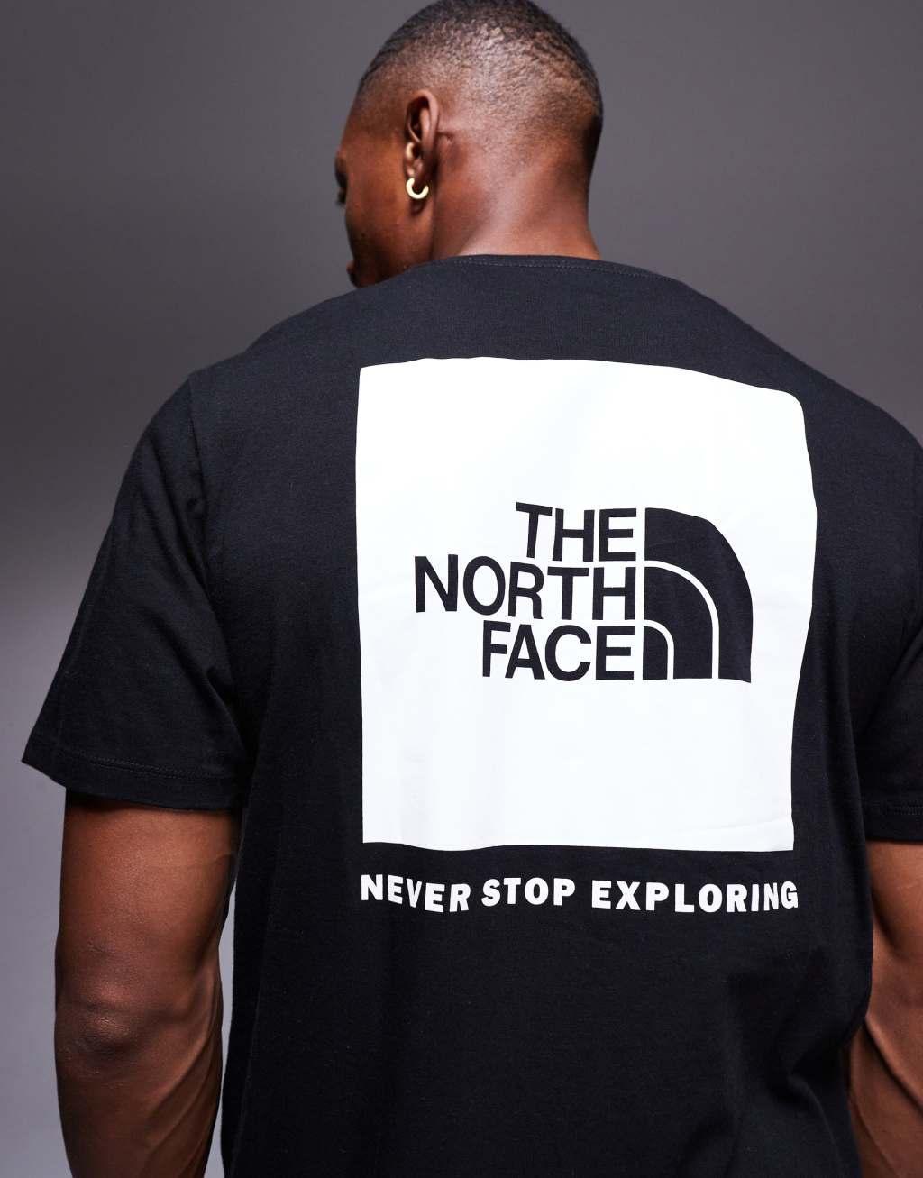 The North Face Box NSE t-shirt with back graphic in black Product Image