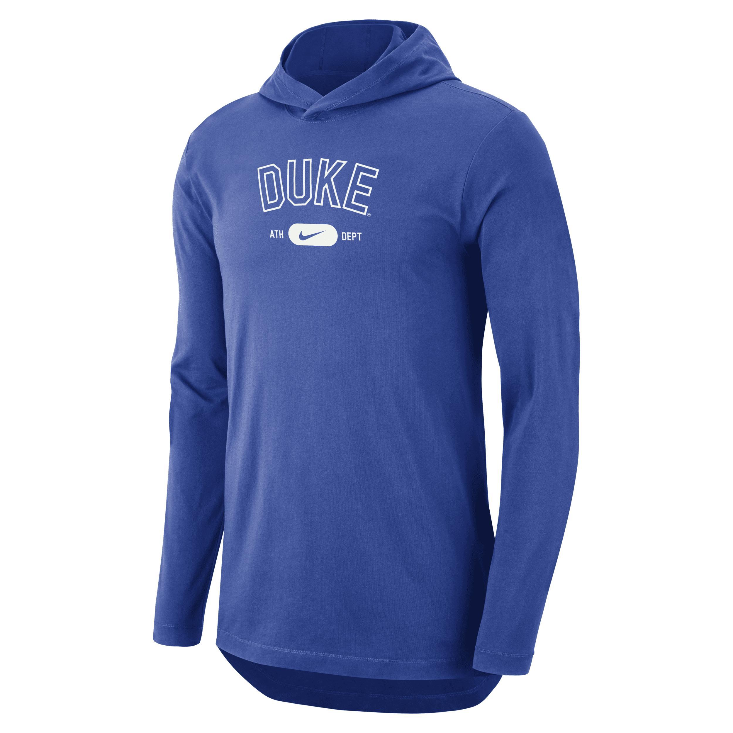 Duke Nike Mens Dri-FIT College Hooded T-Shirt Product Image