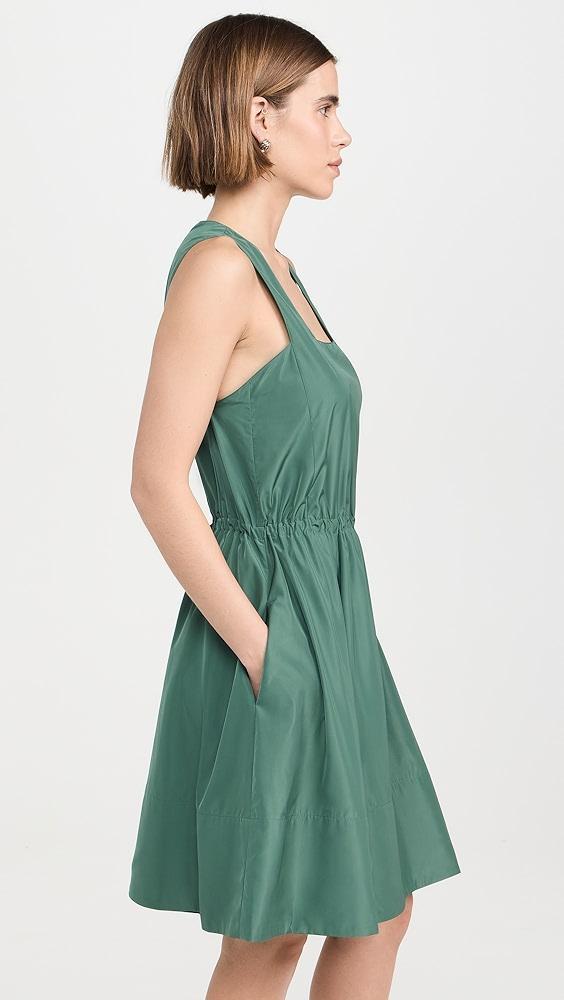 Tibi Italian Sporty Short Tank Dress | Shopbop Product Image