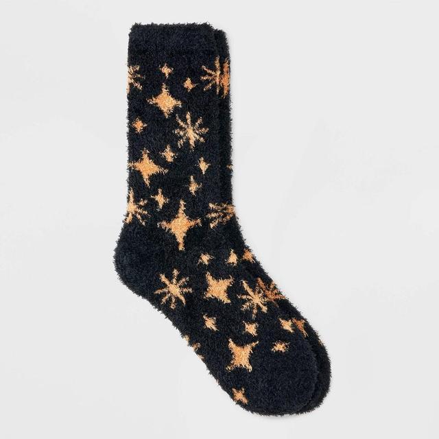 Womens Stars Cozy Crew Socks - Auden 4-10 Product Image