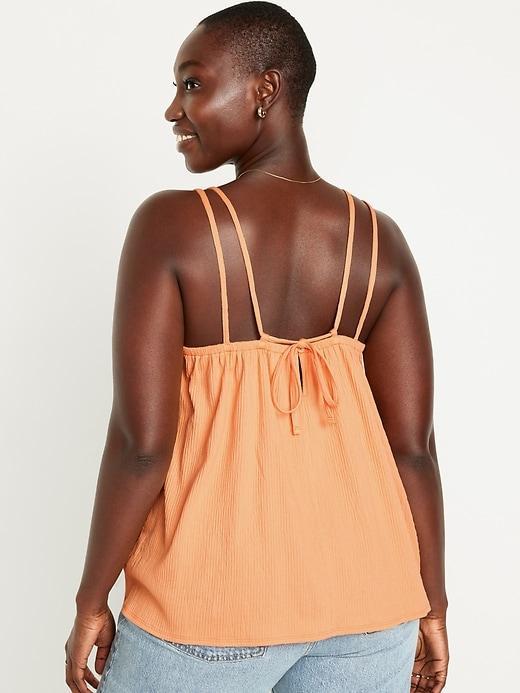 Strappy Tie-Back Tank Top Product Image