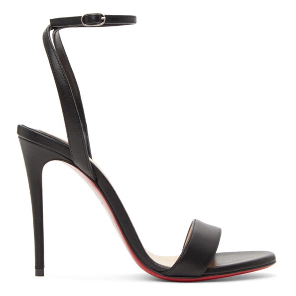 CHRISTIAN LOUBOUTIN Loubigirl Ankle Strap Sandal In Black Product Image