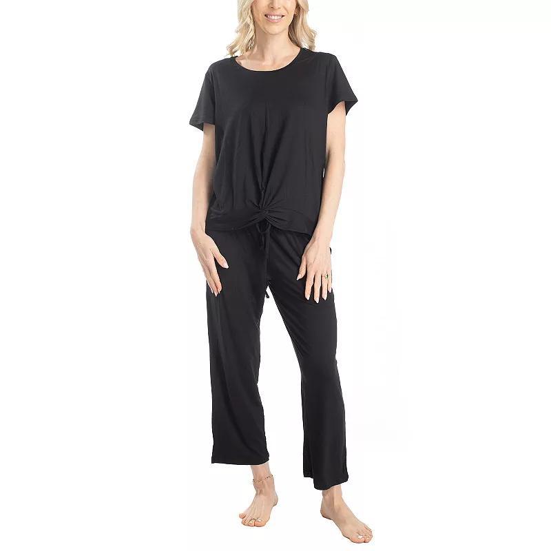 Hanes Womens Lounge Connection Pj Set Product Image