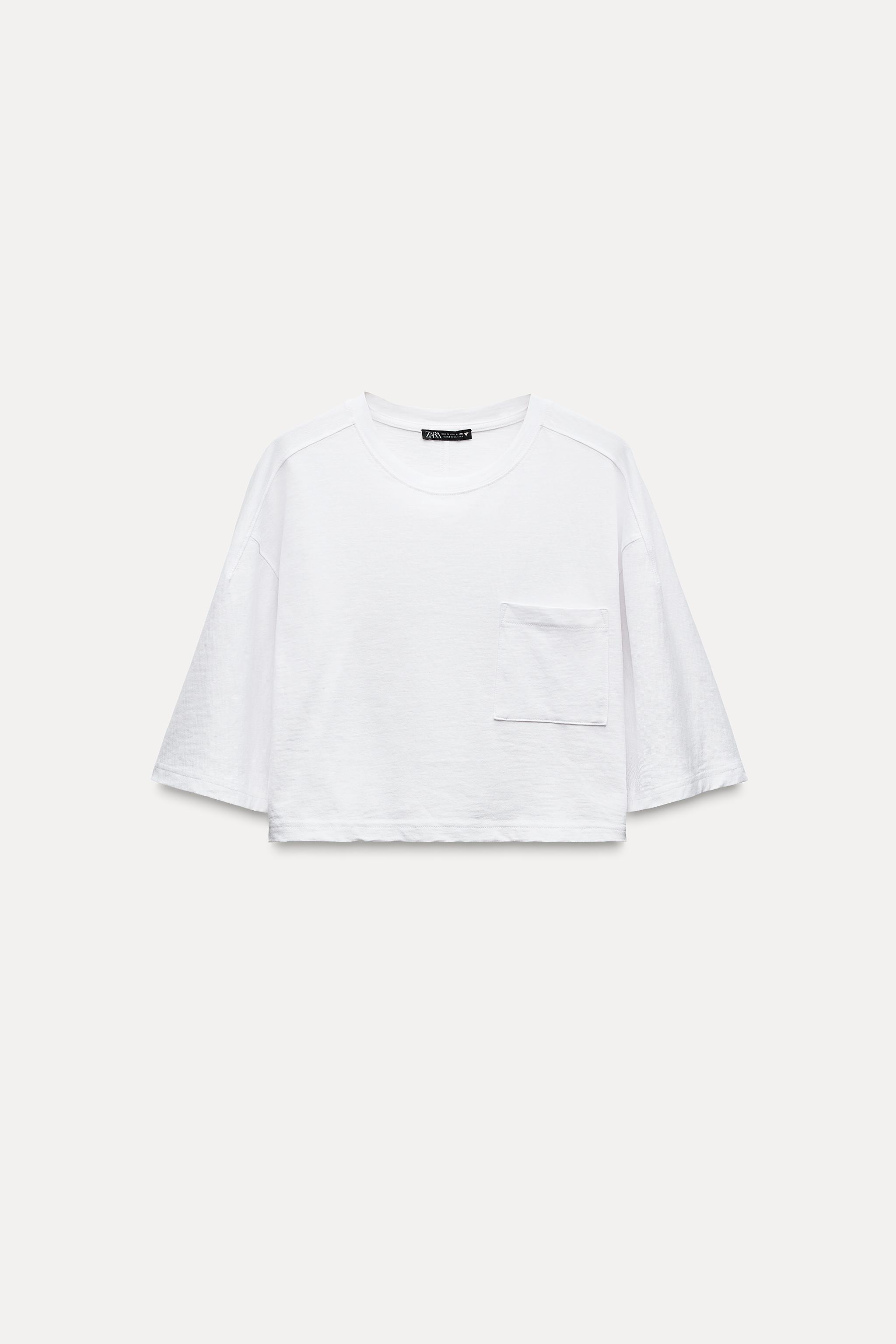 COTTON FLAMÉ CROP TOP Product Image