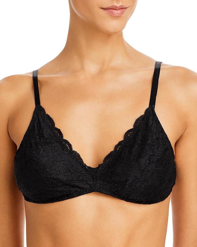 Cosabella Wireless Lace Triangle Bralette Product Image