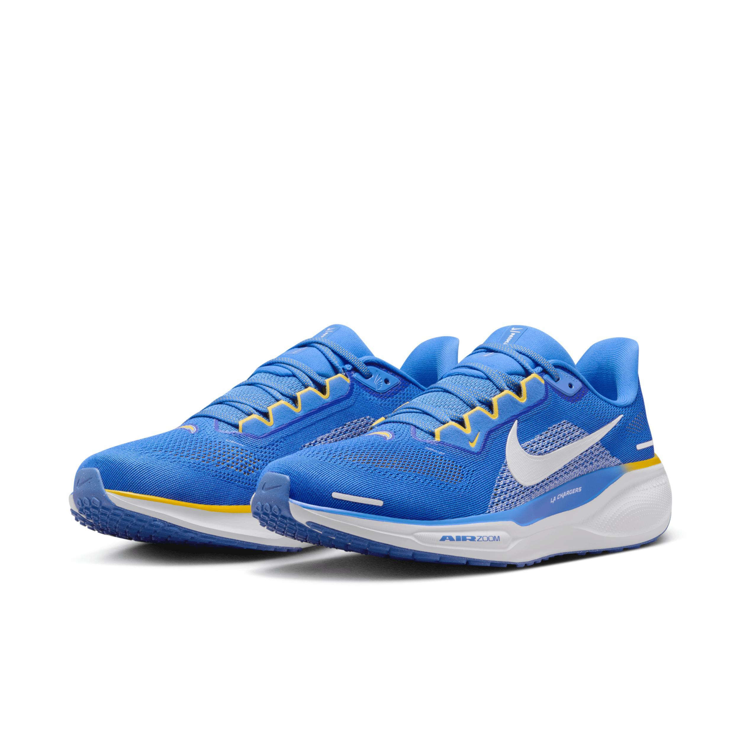 Nike Men's Pegasus 41 NFL Los Angeles Chargers Road Running Shoes Product Image