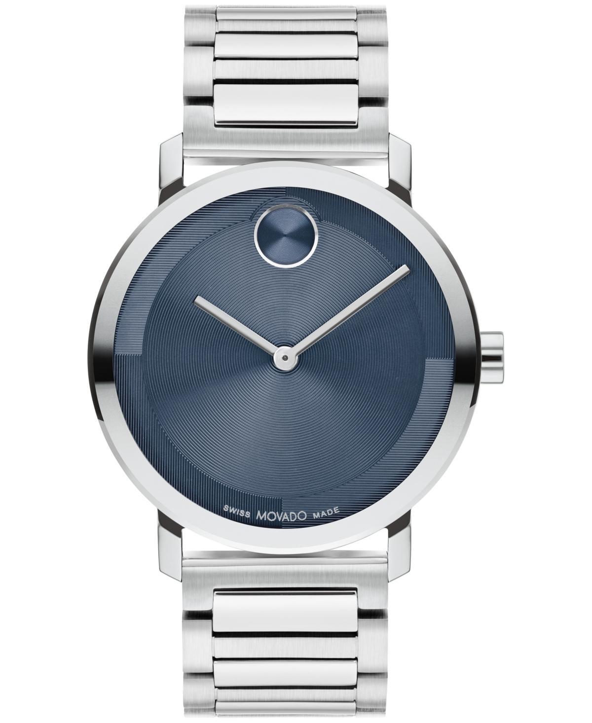 Movado Bold Evolution 2.0 Leather Strap Watch, 40mm Product Image