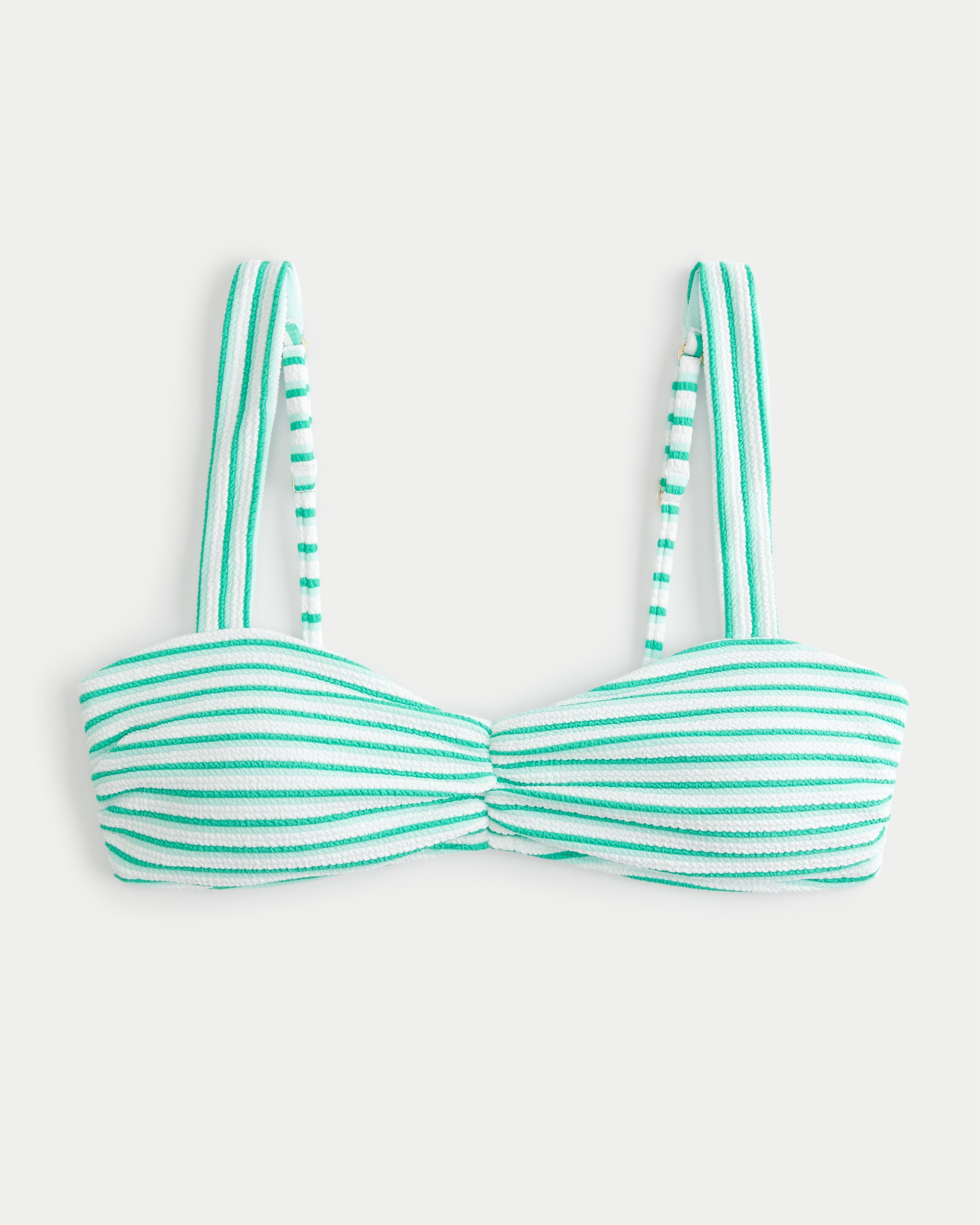 Ribbed Scoop Bikini Top Product Image