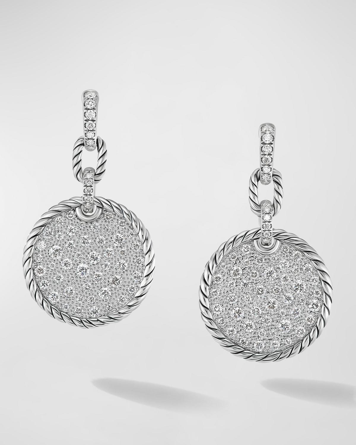 Womens DY Elements Convertible Drop Earrings With Pav Diamonds Product Image