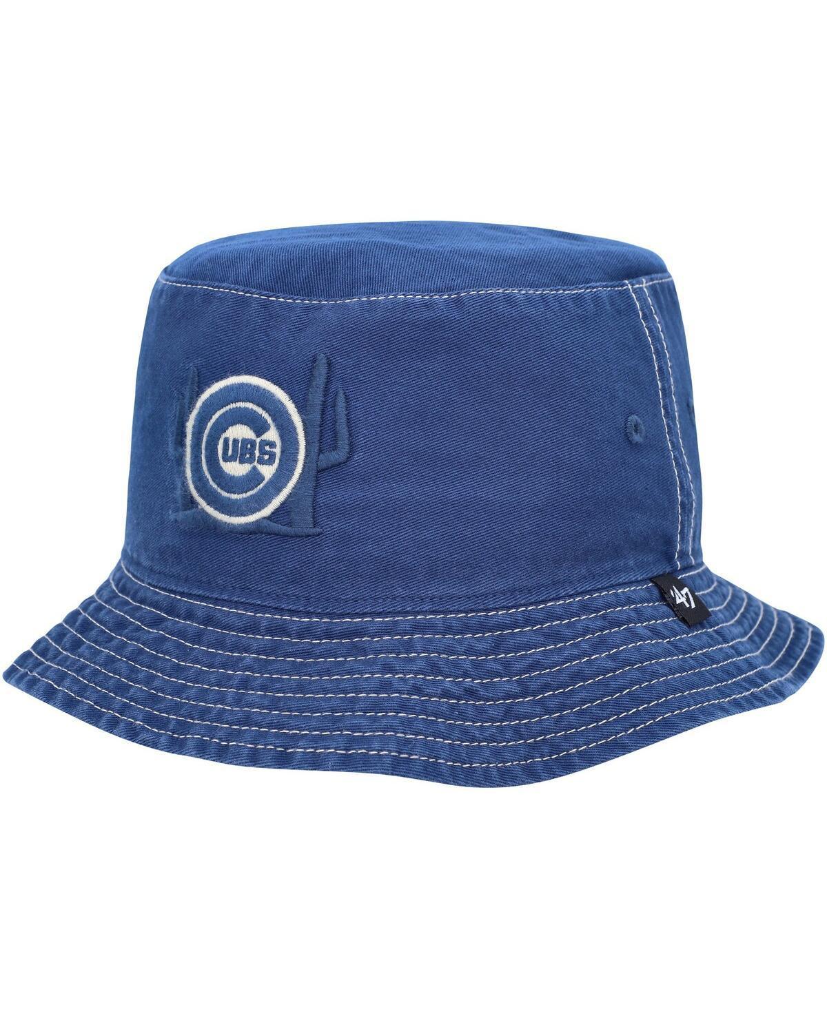 Mens 47 Brand Navy Chicago Cubs Trailhead Bucket Hat Product Image