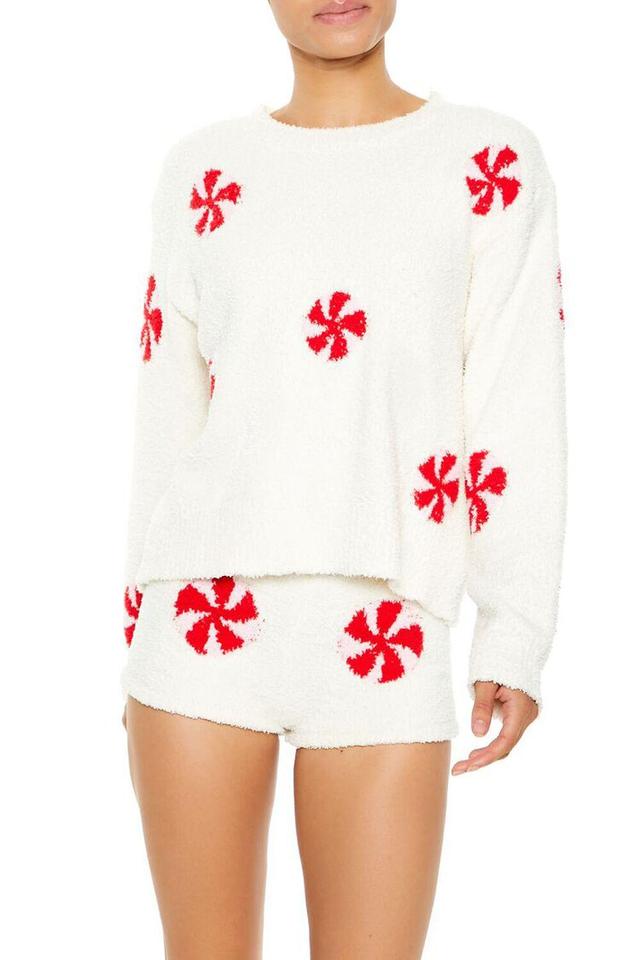 Peppermint Candy Pajama Top | Forever 21 Product Image