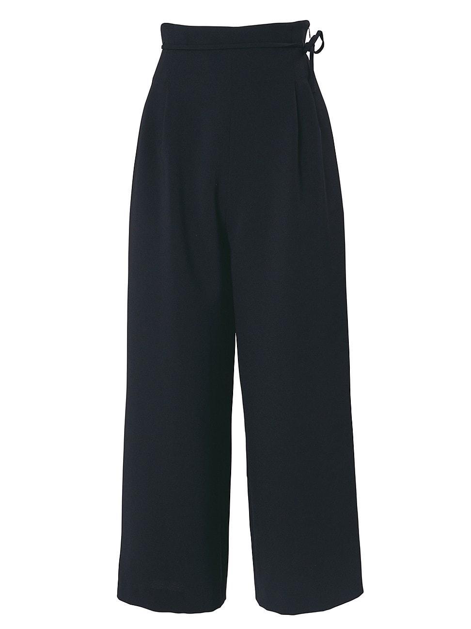 Womens High-Waist Cropped Pants product image