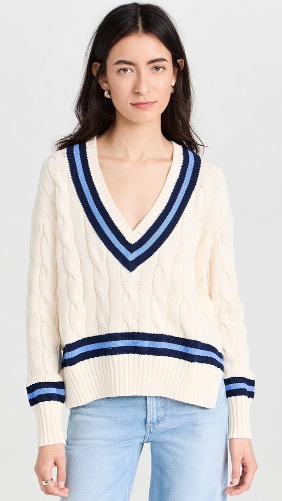 Polo Ralph Lauren Cable Knit Cotton Cricket Sweater | Shopbop Product Image