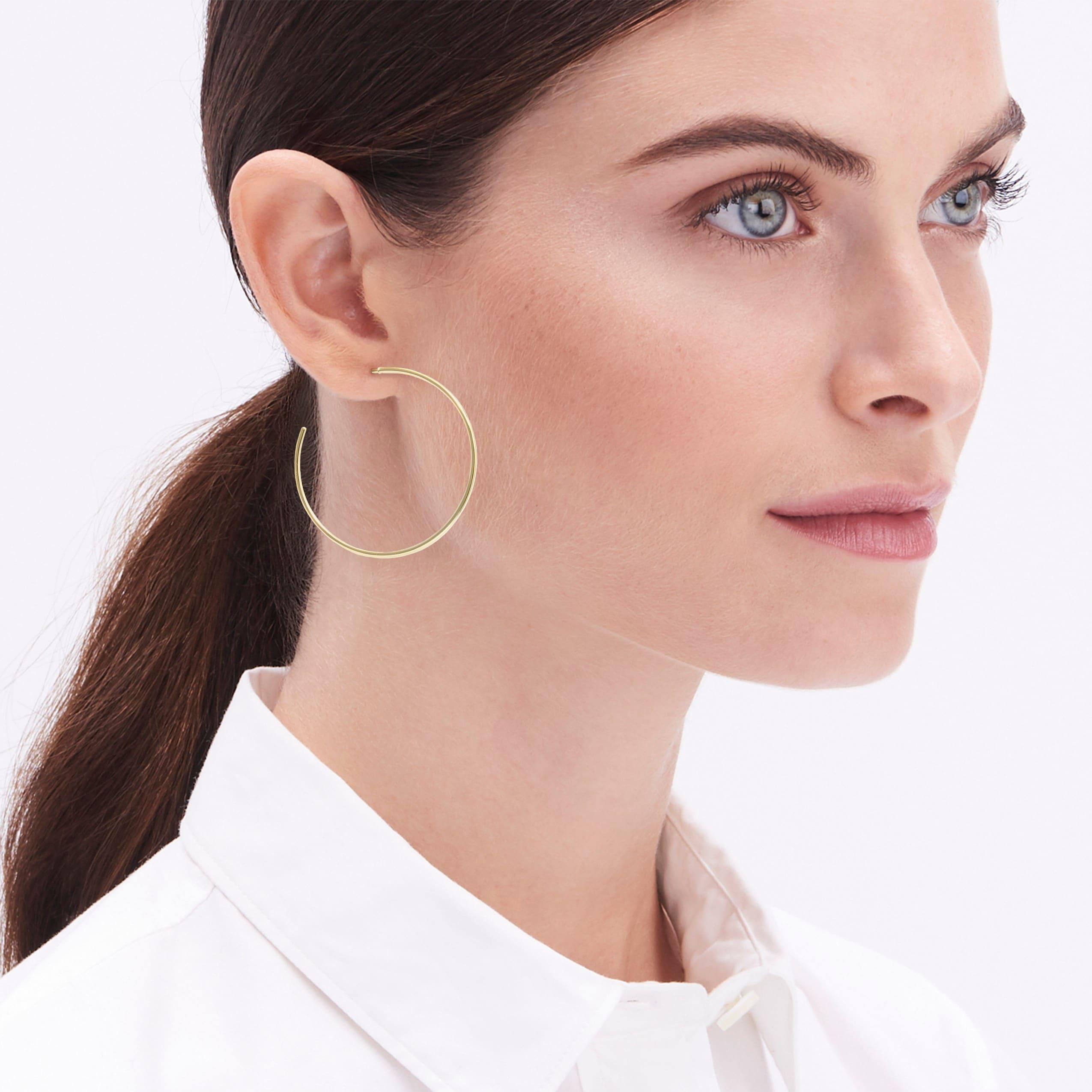 Simple hoop earrings Product Image