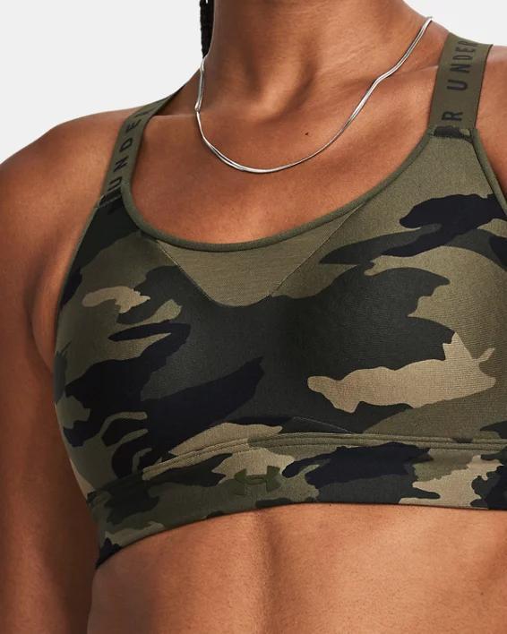 Women's UA Infinity High Printed Sports Bra Product Image