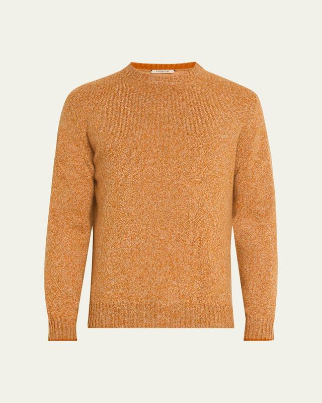 Mens Cashmere Knit Crewneck Sweater Product Image