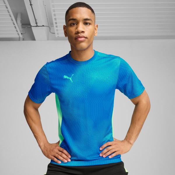 PUMA individualFINAL Men's Jersey in Bluemazing/Fizzy Apple Product Image