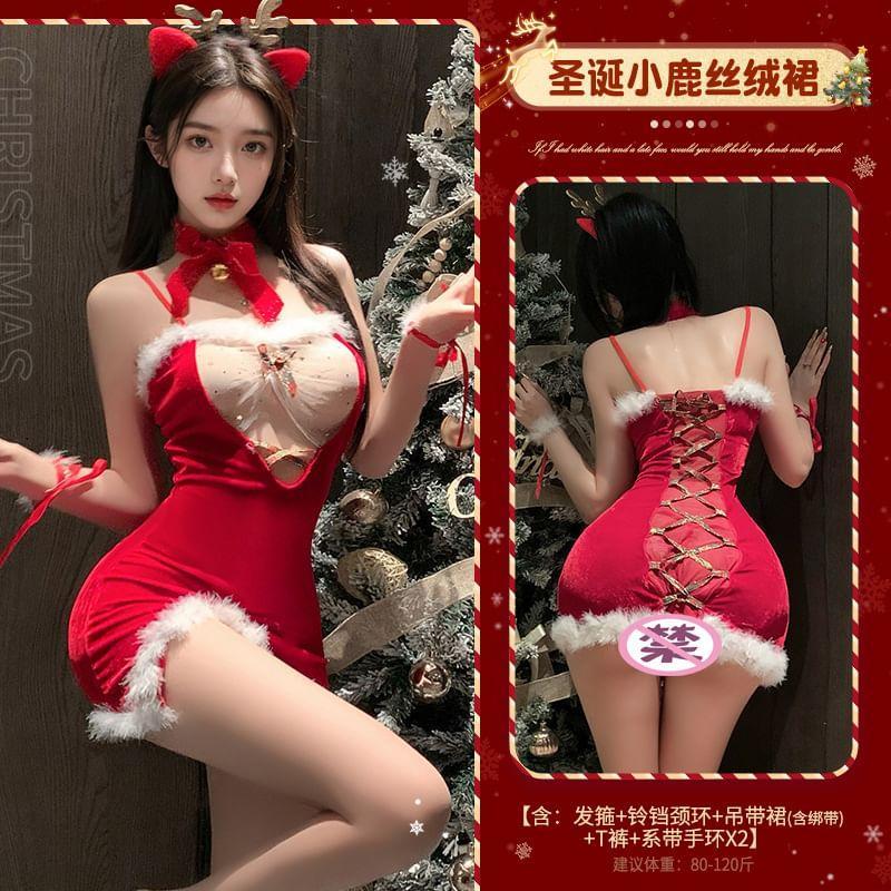 Lingerie X'mas Costume Set Product Image