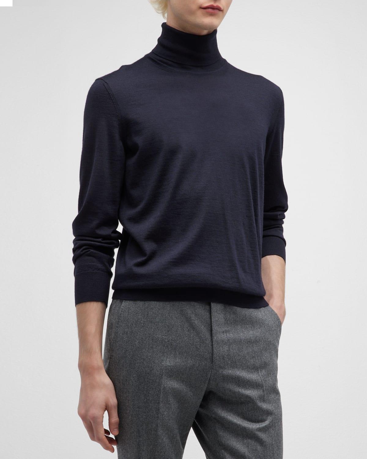 Mens Casheta Cashmere-Silk Turtleneck Sweater Product Image