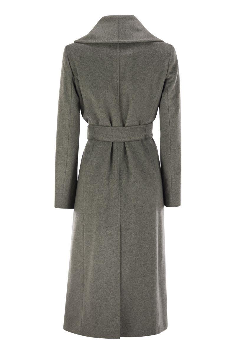 Studio Belted Long In Grey Product Image