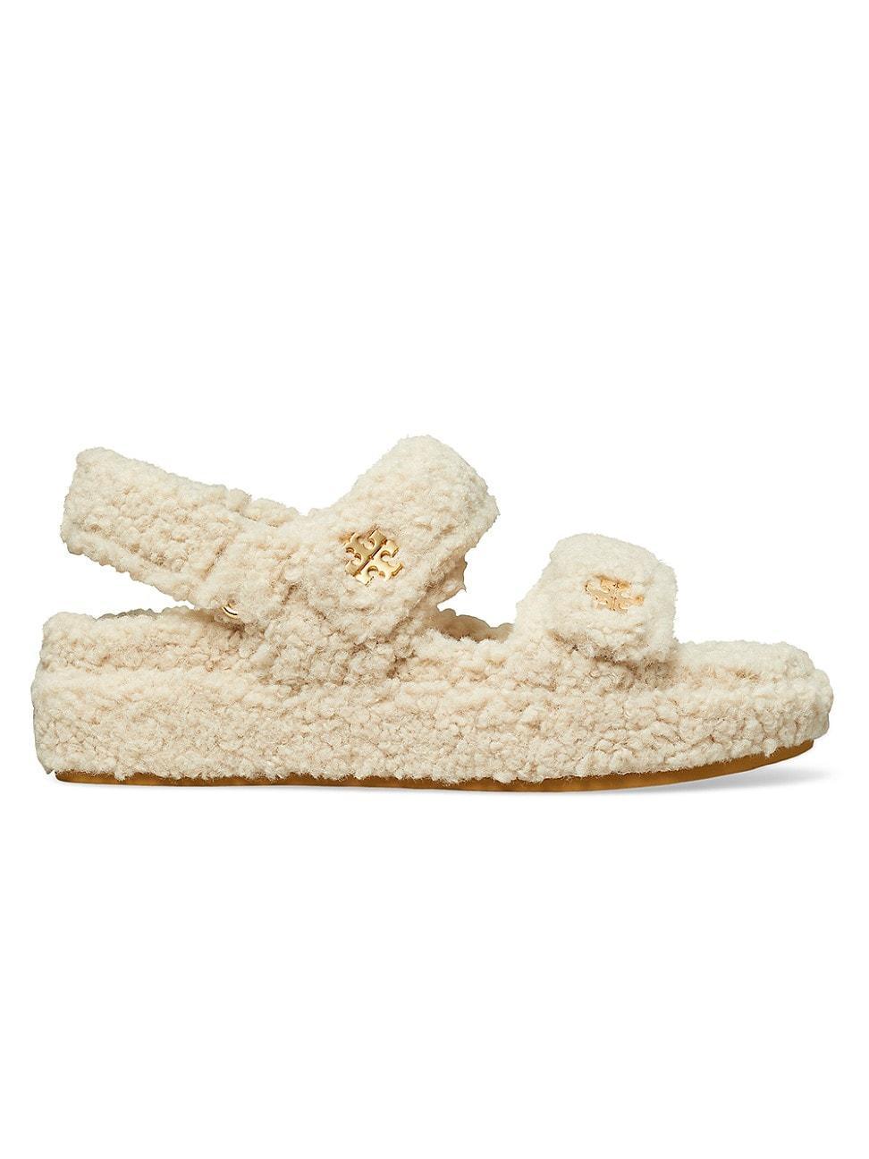 Womens KiraSport Faux-Shearling Sandals Product Image