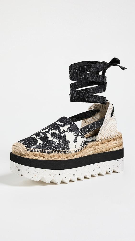 Stella McCartney Gaia Embr Mushroom Espadrilles | Shopbop Product Image