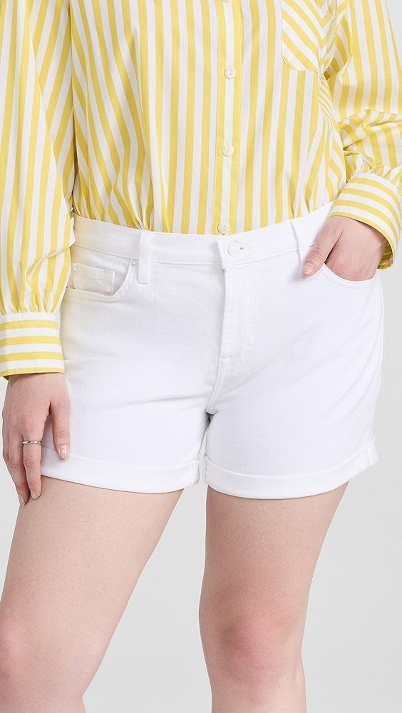 7 For All Mankind Mid Roll Shorts | Shopbop Product Image