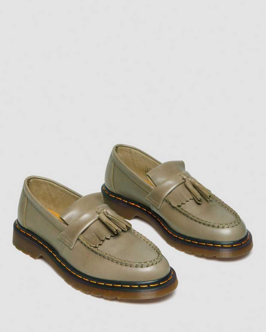 Adrian Carrara Leather Tassel Loafers Product Image