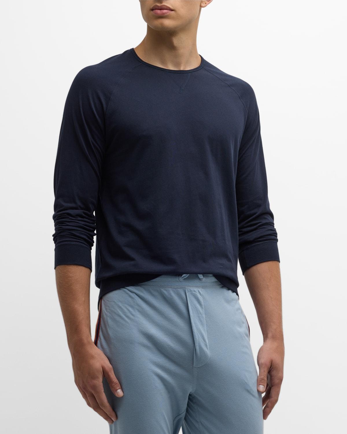 Mens Cotton Long Sleeve T-Shirt Product Image